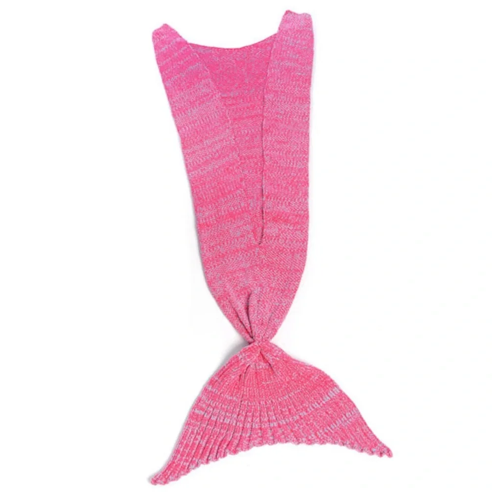 Cozelle pink full size mermaid tail open back throw blanket - Picture 2 of 3